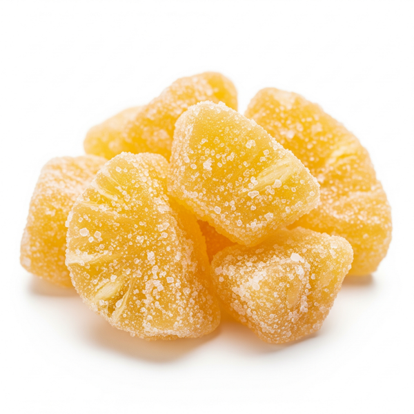 Abacaxi cristalizado